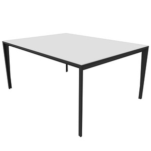 8058265539829 - Konferenztisch X5 X5LT116 BA R 75cm (H) 160cmx120cm (BxT) rechteckig weiß dunkelgrau 8058265539829 Quadrifoglio 8058265539829 - Konferenztisch X5 X5LT116 BA R 75cm (H) 160cmx120cm (BxT) rechteckig weiß dunkelgrau 8058265539829 Quadrifoglio