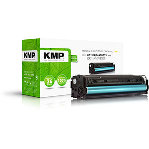 KMP H-T172  cyan Toner kompatibel zu HP 131A; Canon  731C(CF211A;  6271B002)