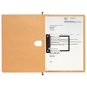 4002432407460 - 25 LEITZ Hängehefter ALPHA® 1989 Karton naturbraun 2 x kaufmännische Heftung 4002432407460 - 25 LEITZ Hängehefter ALPHA® 1989 Karton naturbraun 2 x kaufmännische Heftung