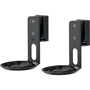 4040849710254 - GOOBAY 71025 - Lautsprecher-Wandhalterung SONOS Era 100 2er Set schwarz