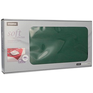 4002911823316 - 20 PAPSTAR Tischdecken soft selection 82331 dunkelgrün 800 x 800 cm 4002911823316 PAPSTAR 20 Stück
