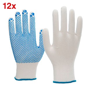 4059904101203 - Nitras StrickhandschuhSeeigelweiß einseitig blaue PVC-Noppen Gr 9 (VE12) 4059904101203 - Nitras StrickhandschuhSeeigelweiß einseitig blaue PVC-Noppen Gr 9 (VE12)