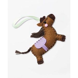 4001868104769 - Mini Filz-Nähset Filzinies 11-teilig Pferd