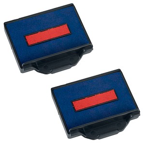 2 trodat Ersatzstempelkissen 6/50/2 blau/rot 4,1 x 2,4 cm 2 trodat Ersatzstempelkissen 6/50/2 blau/rot 4,1 x 2,4 cm