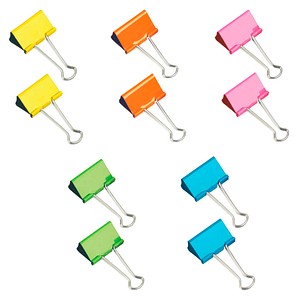 5018505703253 - RAPESCO Foldback-Klammern Breite 32 mm farbig sortiert