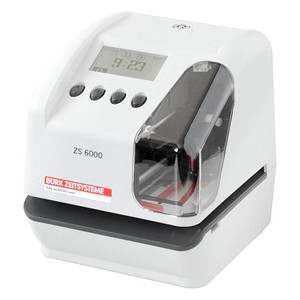 4030275001262 - Zeit- Datum- Textdrucker ZS 6000 HxBxT 181 x 156 x 179 mm lichtgrau dunkelgrau