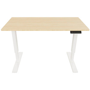 5020073990218 - E-StarterTech elektrisch höhenverstellbarer Schreibtisch ahorn rechteckig T-Fuß-Gestell weiß 1200 x 600 cm 5020073990218 Bisl 5020073990218 - E-StarterTech elektrisch höhenverstellbarer Schreibtisch ahorn rechteckig T-Fuß-Gestell weiß 1200 x 600 cm 5020073990218 Bisl