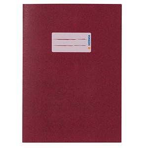 4008705070188 - 7018 Heftschoner Papier - A5 weinrot 4008705070188 Herma