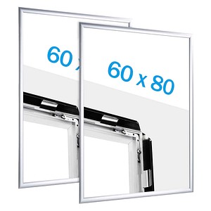 SPRINTIS  Klapprahmen silber 60,0 x 80,0 cm, 2 St.