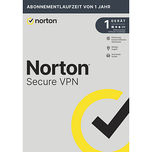 5397231005269 - Norton Life Lock Secure VPN Jahreslizenz 1 Lizenz Windows Mac Android iOS Sicherheits-Software