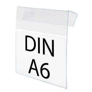 4052301078512 - 50 Sichttaschen offen DIN A6 quer transparent glatt