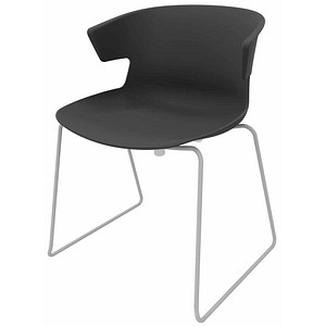 8056457071386 - Besucherstuhl COVE OCOVEV0213AA dunkelgrau Kunststoff 8056457071386 Quadrifoglio 8056457071386 - Besucherstuhl COVE OCOVEV0213AA dunkelgrau Kunststoff 8056457071386 Quadrifoglio