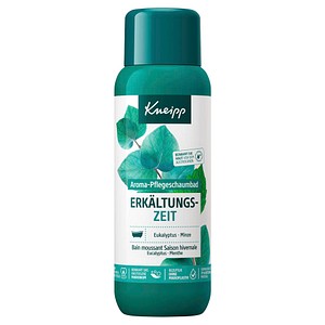 4008233109121 - Kneipp® Erkältungszeit Aroma-Pflegeschaumbad Sanfte Pflege mit lang anhaltendem Schaum 400 ml - Flasche