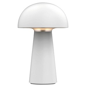 3361410158949 - meet by paperflow Visby Tischleuchte Weiß PVC Integrierte LED warmweiß EEK G