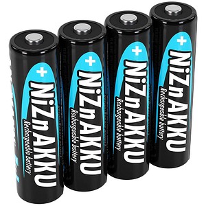 4 ANSMANN Akkus Mignon AA 1.500 mAh