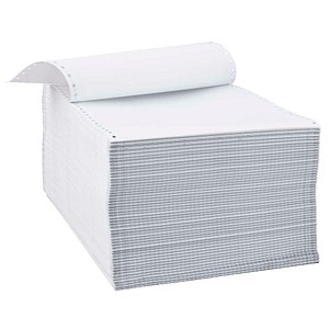 4250073740822 - Endlospapier A4 hoch 3-fach 52 g qm weiß 600 Blatt