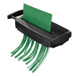 hama Classic S60 Aktenvernichter mit Streifenschnitt P-2, 6 mm, bis 6 Blatt, schwarz