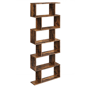 6955880316687 - Bücherregal aus Holz würfelförmiges Präsentationsregal und Raumteiler freistehende dekorative Aufbewahrungsregale Bücherregal mit 6 Ebenen 6955880316687 - Bücherregal aus Holz würfelförmiges Präsentationsregal und Raumteiler freistehende dekorative Aufbewahrungsregale Bücherregal mit 6 Ebenen