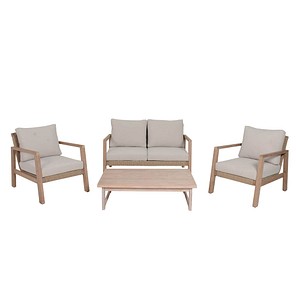 4041908136121 - Lounge Set San Mateo Gartenmöbel Sitzgruppe Garnitur Garten Tisch Sofa Sessel