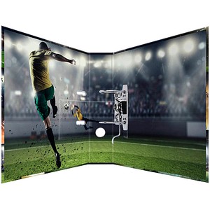4008705191852 - HERMA Ringbuch mit Hebelfach Sportlich mit Fußballmotiv A4 70 mm mit Innenaufdruck 1 Ordner mit Motiven
