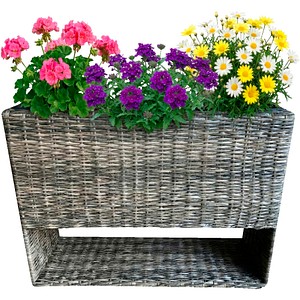 4041908123084 - Pflanzkübel Metall 820 x 280 x 600 cm braun 4041908123084 Garden Pleasure