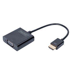 4016032368007 - B-Ware   ASSMANN DIGITUS HDMI auf VGA Konverter Adapter Typ A - VGA (D-Sub) 3840509 DA-70461
