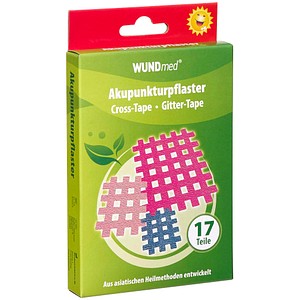 WUNDmed® Pflaster Akupunktur bunt, 17 St.