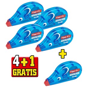 4 + 1 GRATIS: 4 Tipp-Ex Korrekturroller Pocket Mouse 4,2 mm + GRATIS 1 St.