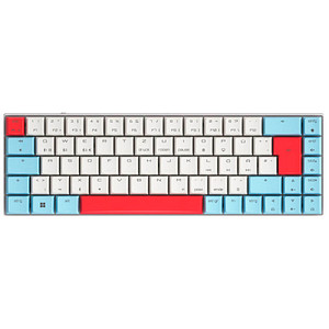CHERRY MX-LP 2.1 COMPACT Gaming-Tastatur kabellos weiß