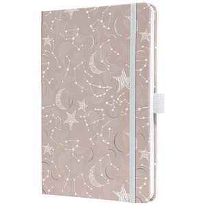 4004360782923 - Buchkalender J5349 Jolie Cosmic Fantasy Beige 1 Woche   2 Seiten  (A5) 2025 4004360782923 Sigel