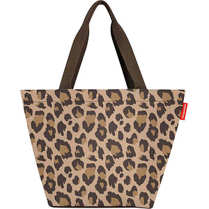 4012013735660 - Einkaufskörbe shopper M LEO MACCHIATO ZS6048 Reißverschluss außen 51x26x305cm Polyester braun 4012013735660 Reisenthel