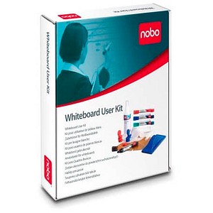 5028252139793 - nobo Starter-Kit 32-teilig Whiteboard-Marker-Set farbsortiert 1 Set