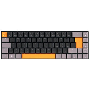 4025112106798 - CHERRY MX MX-LP 21 - Tastatur - kompakt - Hintergrundbeleuchtung - kabellos - USB 24 GHz Bluetooth 52