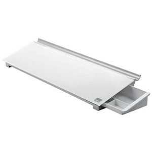 5028252501941 - Memoboard Diamond 46 x 6 x 14 cm (B x H x T) Tafel nicht magnethaftend inkl ein Glasboardmarker Sicherheitsglas Aluminium brill
