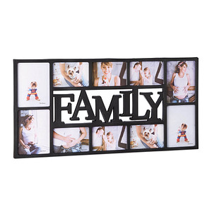 4052025959708 - Bilderrahmen Familie Fotorahmen für 10 Bilder Collage Family zum Hinhängen hbt 365 x 72 x 2 cm schwarz - Relaxdays 4052025959708 - Bilderrahmen Familie Fotorahmen für 10 Bilder Collage Family zum Hinhängen hbt 365 x 72 x 2 cm schwarz - Relaxdays