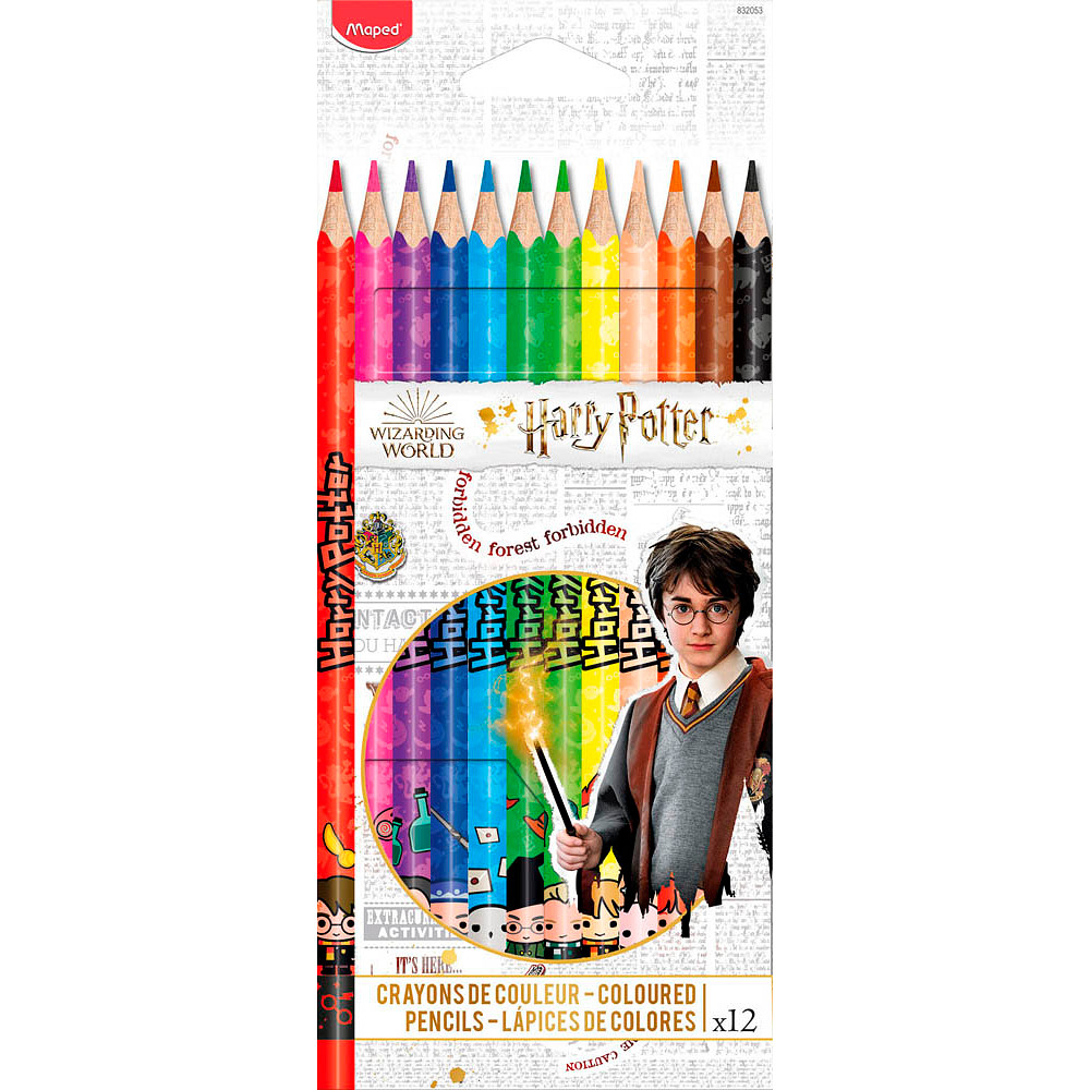 maped Harry Potter Buntstifte farbsortiert, 12 St.