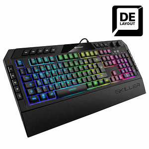 4044951020461 - Skiller SGK5 - Volle Größe (100%) - USB - Mechanischer Switch - QWERTZ - RGB-LED - Schwarz 4044951020461 - Skiller SGK5 - Volle Größe (100%) - USB - Mechanischer Switch - QWERTZ - RGB-LED - Schwarz