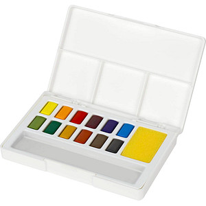 6933256658005 - 12 FABER-CASTELL Aquarellfarben farbsortiert 6933256658005 Faber-Castell 6933256658005 - 12 FABER-CASTELL Aquarellfarben farbsortiert 6933256658005 Faber-Castell