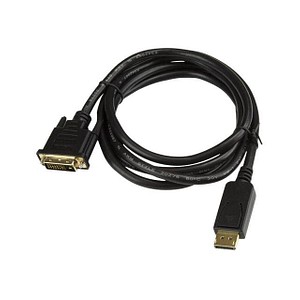 0065030840248 - StarTechcom DisplayPort to DVI Cable - 6ft   2m - 1920 x 1200 - M M – DP to DVI Adapter Cable – Passive DisplayPort Monitor Cable (DP2DVI2MM6) - Video-Adapterkabel - DVI-D zu DisplayPort - 18 m