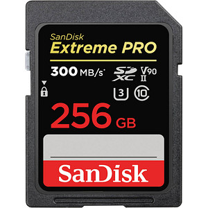 SanDisk Speicherkarte SDXC-Card Extreme Pro 256 GB