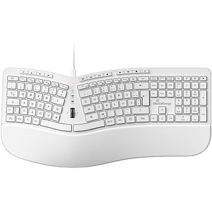 4260664878698 - MROS272 ergonomische Tastatur kabelgebunden weiß 4260664878698 - MROS272 ergonomische Tastatur kabelgebunden weiß