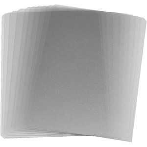 EICHNER Sichttaschen Abdeckfolie DIN A4 transparent glatt 5,0 mm, 10 St.