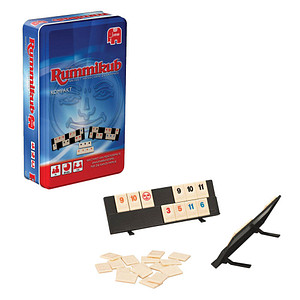 8710126038178 - Brettspiel Original Rummikub Kompakt in Metalldose Brettspiel 03817 8710126038178