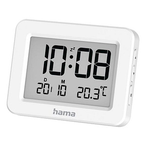 4047443520159 - digitaler Wecker Kos weiß Kunststoff 70 x 55 cm 4047443520159 Hama 4047443520159 - digitaler Wecker Kos weiß Kunststoff 70 x 55 cm 4047443520159 Hama