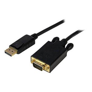 StarTech.com DisplayPort/VGA Kabel 1,8 m schwarz, 1 St.