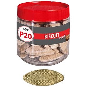4049563050233 - BISCUIT WOOD P20 015260281 Flachdübel Ø 4049563050233 60 Stück 4049563050233 - BISCUIT WOOD P20 015260281 Flachdübel Ø 4049563050233 60 Stück