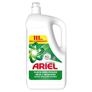 ARIEL Flüssigwaschmittel Universal+, 4,995 Liter - 111 WL