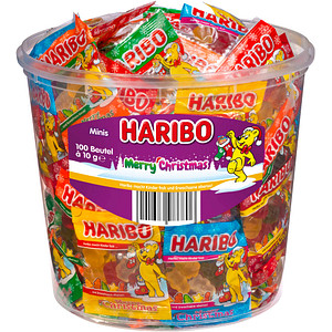 4001686805169 - HARIBO Christmas Minibeutel Fruchtgummi 10 kg