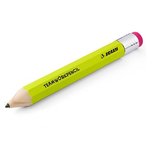 9014400342821 - Teamwork Riesen-Bleistift grün mit Radierer 1 St 9014400342821 - Teamwork Riesen-Bleistift grün mit Radierer 1 St