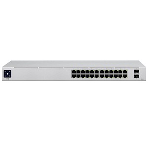 0810010071385 - UniFi Switch USW-24 - Switch - managed - 24 x 10 100 1000 + 2 x Gigabit SFP - Desktop an Rack montierbar